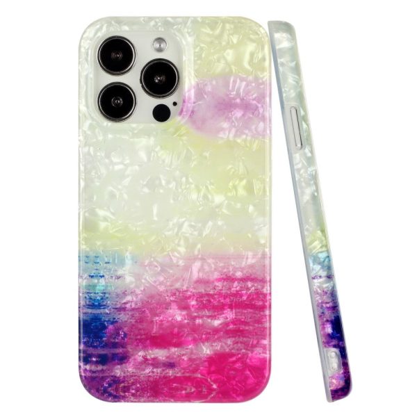 iPhone 15 Pro Fleksibelt Plastik Cover m. Motiv - Flerfarvet Hav Fashion