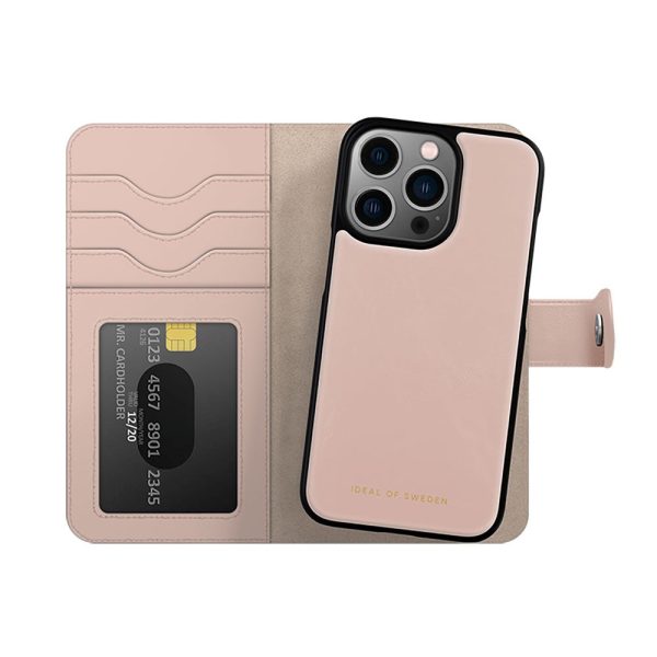 iDeal Of Sweden iPhone 14 Pro Magnet Wallet+ - Pink Online Hot Sale