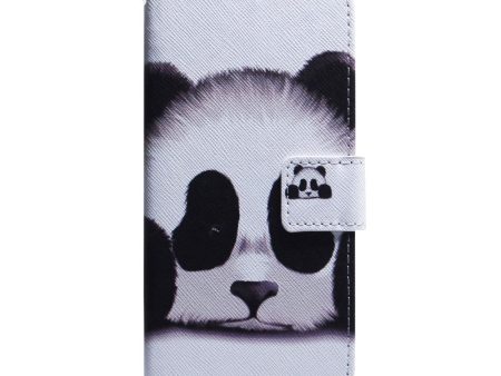 Google Pixel 6 Pro Læder Cover m. Pung & Print - Panda For Sale