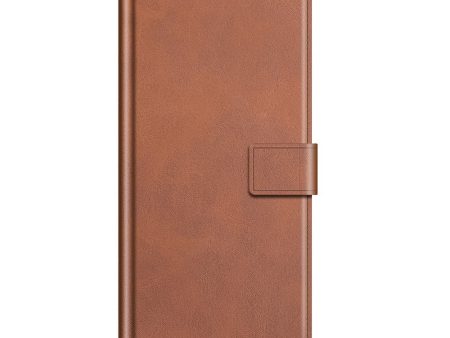 Google Pixel 6 Pro Læder Cover m. Kortholder & Magnetisk Luk - Brun Online Hot Sale