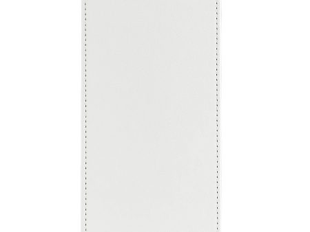 iPhone 15 Pro Vertikalt Læder Cover m. Kortholder - Hvid Online Sale