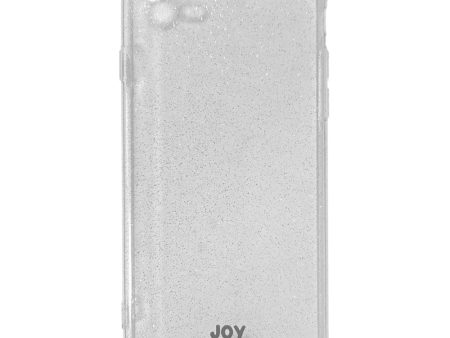 iPhone SE (2022   2020)   8   7 Joy Case Hybrid Glitter Cover - Gennemsigtig   Sølv on Sale