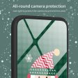 iPhone 15 Jule Cover m. Glasbagside - Merry Christmas - Snemand Supply