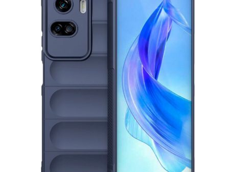 Honor 90 Lite Fleksibelt Plastik Cover - Mørkeblå For Discount