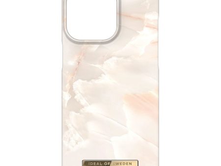 iDeal Of Sweden iPhone 15 Pro Max Fashion Case - MagSafe Kompatibel - Rose Pearl Marble Online Sale