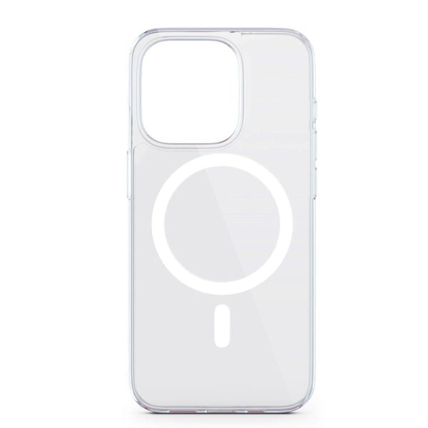 Epico iPhone 15 Pro Max Mag+ Hero Plastik Cover - MagSafe Kompatibel - Gennemsigtig Fashion