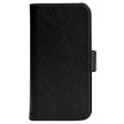 Essentials iPhone 13 Pro Læder Wallet 2 i 1 m. Kortholder - Sort For Cheap