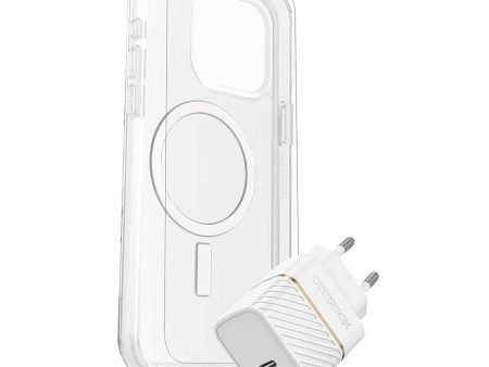 OtterBox iPhone 15 Pro Max Protection + Power Kit - MagSafe Cover, Skærmbeskyttelse & 30W Vægoplader Discount