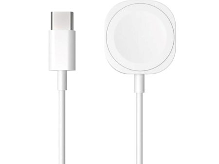 Fixed Apple Watch Trådløs Oplader 2.5W m. USB-C - 1m - Hvid Cheap