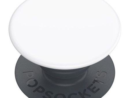 POPSOCKETS PopGrip Basic White m. Standerfunktion Online