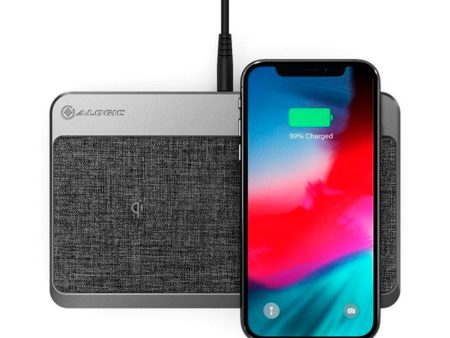 ALOGIC Power Hub Trådløs Opladningsstation - 2 x Trådløs Opladning Pad   1 x USB-C & 1 x USB-A  - Grå For Cheap