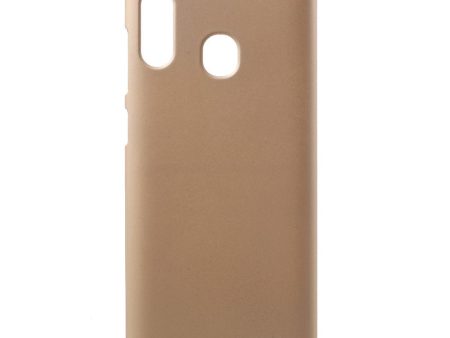 Samsung Galaxy A30 Plastik Cover - Guld For Discount