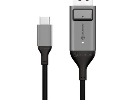 ALOGIC Ultra USB-C til DisplayPort 4K 60Hz Kabel - 2m - Sort Supply