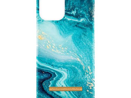 GEAR Onsala Fashion Collection iPhone 13 Pro Cover m. Magnet - Blue Sea Marble Sale