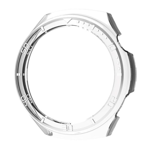 Huawei Watch 4 Pro Fleksibelt Plastik Cover - Gennemsigtig Online Sale