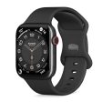 Apple Watch (38 40 SE 41 42mm) Epico Silikone Rem - Sort Hot on Sale