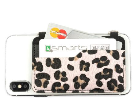 4Smarts DressUP Mobilholder m. Strop & Kortholder - Leopard Sale