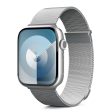 Apple Watch (38 40 SE 41 42mm) Epico Milanese+ (Plus) Rustfri Stål Rem - Silver Online Hot Sale