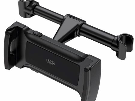 XO C93 Car Mount Til Bilens Nakkestøtte - Max Størrelse: 120 - 260mm - Sort Hot on Sale