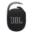 JBL CLIP 4 Trådløs Bluetooth Højtaler m. Karabinhage - Sort Discount