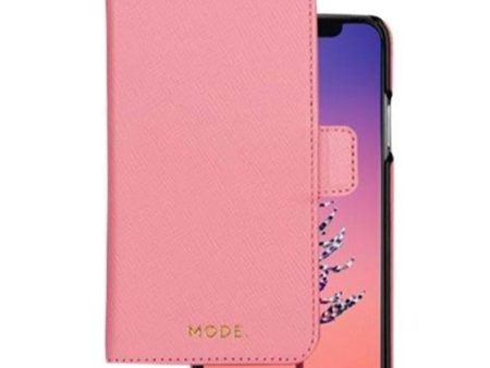 dbramante1928 Mode New York iPhone X   XS Magnetisk Læder Cover m. Pung - Lady Pink Fashion