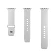 Apple Watch (42 44 SE 45 46 49mm) Puro ICON Silicone Urrem - Lyseblå Hot on Sale