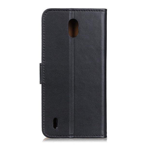 Nokia 1.3 Læder Flip Cover m. Stander & Kortholder - Sort For Cheap