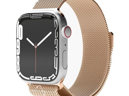 Apple Watch (38 40 SE 41 42mm) Vonmählen Milanese Loop Rustfrit Stål Rem - Rose Gold Hot on Sale