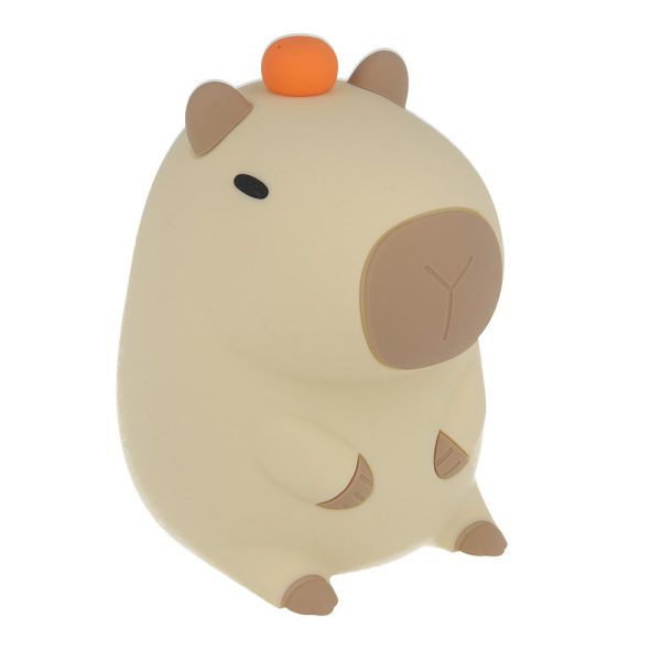 Forever Light LED Silikone Natlampe - Friendly Capybara Online now