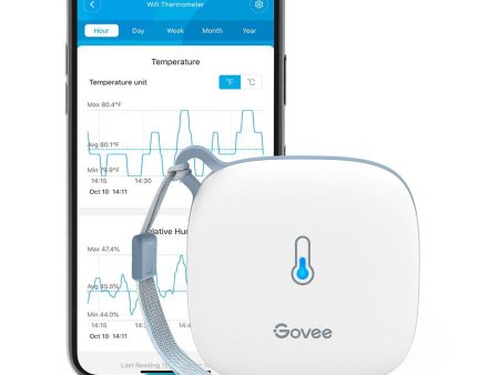 Govee WiFi Thermometer Hygrometer - Hvid on Sale