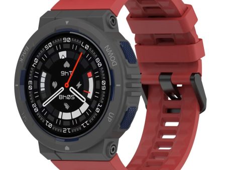 Amazfit Active Edge Silikone Rem m. Stifter - Rød Online