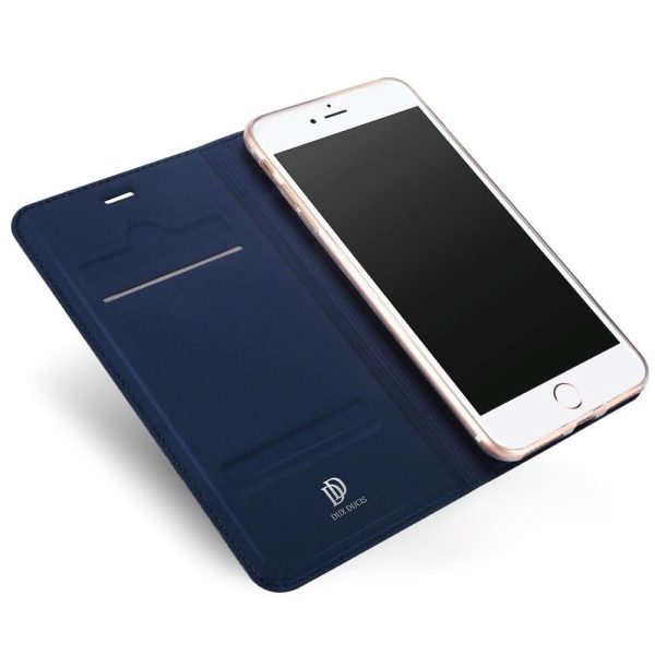 iPhone SE (2022   2020)   8   7 DUX DUCIS Skin Pro Series Thin Wallet - Mørkeblå Cheap