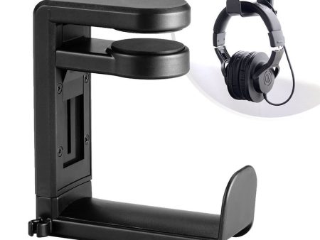 Desire2 Tidy Justerbar Holder til Headset - Sort Online Sale