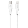 eSTUFF INFINITE MFI USB-C til Lightning Kabel 1 m - 12W - 100% Genbrugsplastik - Hvid Online Sale