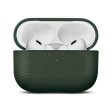 Woolnut AirPods Pro (2. gen.) Ægte Læder Case - Grøn Cheap