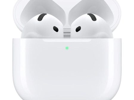 Apple Airpods 4 In-Ear Headset m. Opladningsetui - Hvid on Sale