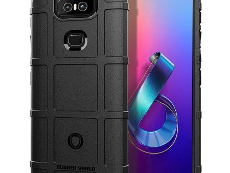 Asus Zenfone 6 (ZS630KL) Rugged Shield Series Håndværker Cover Sort Supply