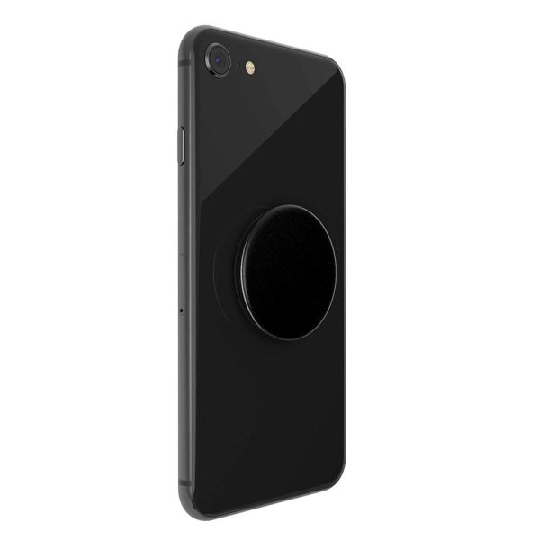 POPSOCKETS PopGrip Black Aftageligt Greb m. Standerfunktion Sale