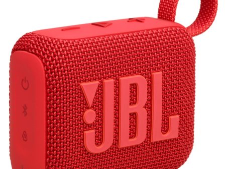 JBL Go 4 Trådløs Bluetooth Højtaler - Rød For Discount