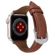 Apple Watch (38 40 SE 41 42mm)  Cyrill Læder Rem - Brun Fashion