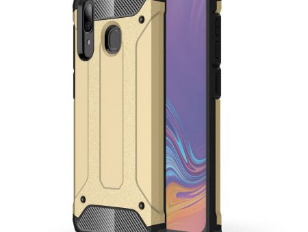 Samsung Galaxy A30 Heavy Duty Håndværker Cover - Guld Online now