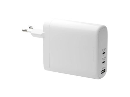 dbramante1928 EU Vægoplader - 2 x USB-C 65-140W 45-100W 1 x USB-A 18W - Hvid Online