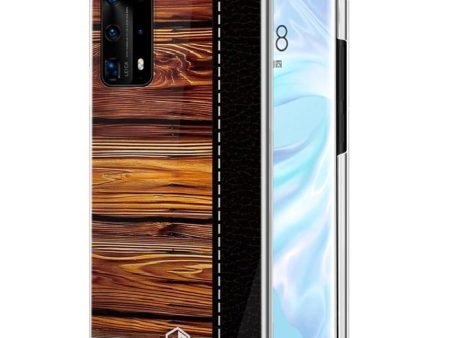 Huawei P40 Pro Pinwuyo Wood Grain Style Cover - Sort For Discount