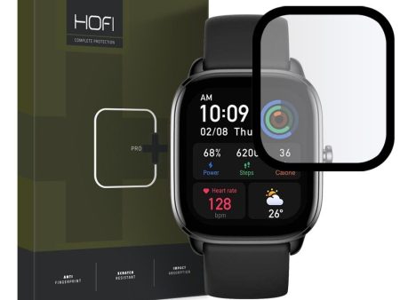 Amazfit GTS 4 Mini Hofi Hybrid Pro+ Skærmbeskyttelse - Gennemsigtig   Sort For Discount