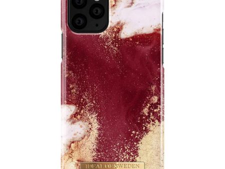 iDeal Of Sweden iPhone 11 Pro Fashion Case Burgundy Marble For Cheap