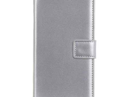 Samsung Galaxy A73 (5G) Læder Cover m. Pung - Sølv Supply