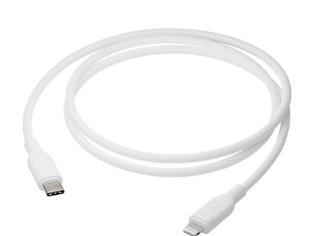 dbramante1928 Opladningskabel af Genbrugsplast - USB-C til Lightning - 36W - 1.2M - Hvid Hot on Sale