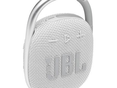 JBL CLIP 4 Trådløs Bluetooth Højtaler m. Karabinhage - Hvid Online