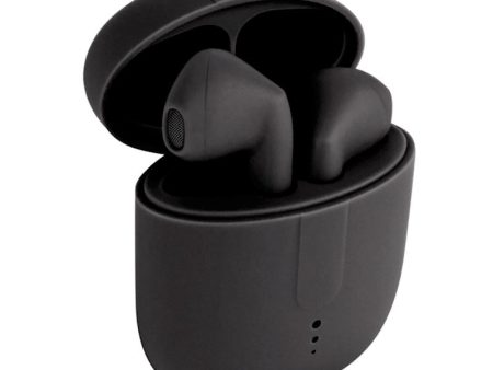 Setty True Wireless Bluetooth In-Ear Høretelefoner m. Opladningsetui - Sort on Sale