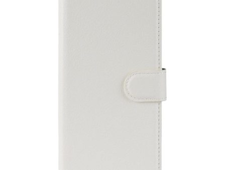 Huawei Y5 (2019) Litchi Læder Flip Cover m. Pung - Hvid Sale